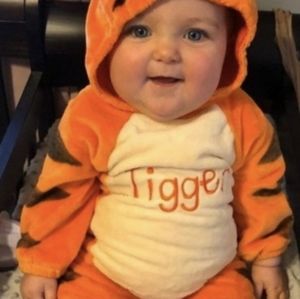 18/24M Disney Tigger Hooded Halloween Costume Kids Dress Up